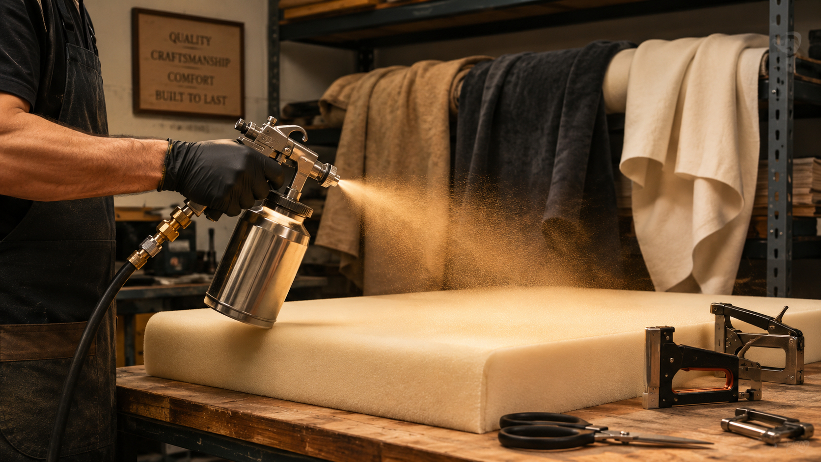 Crafting comfort in the workshop
